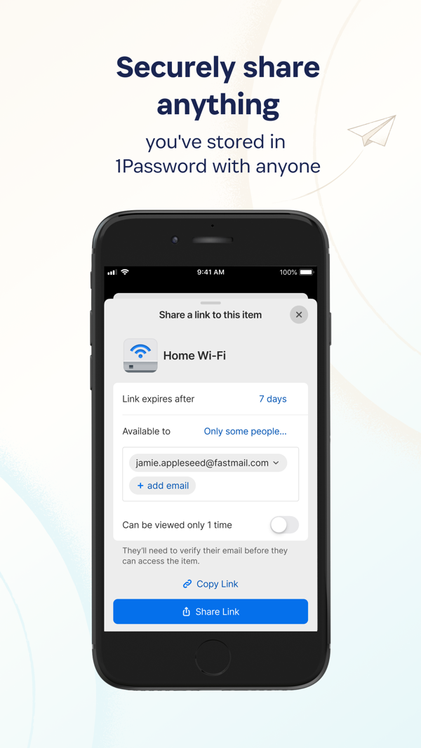 1Password iPhone screenshot 4