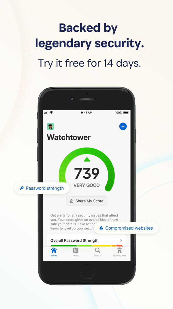 1Password iPhone screenshot 5