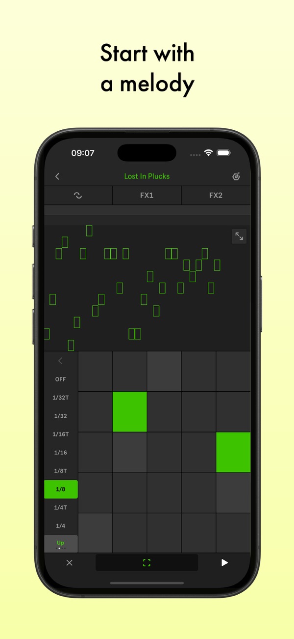 Ableton Note iPhone screenshot 2