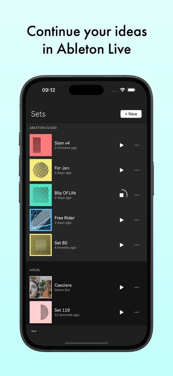 Ableton Note iPhone screenshot 7
