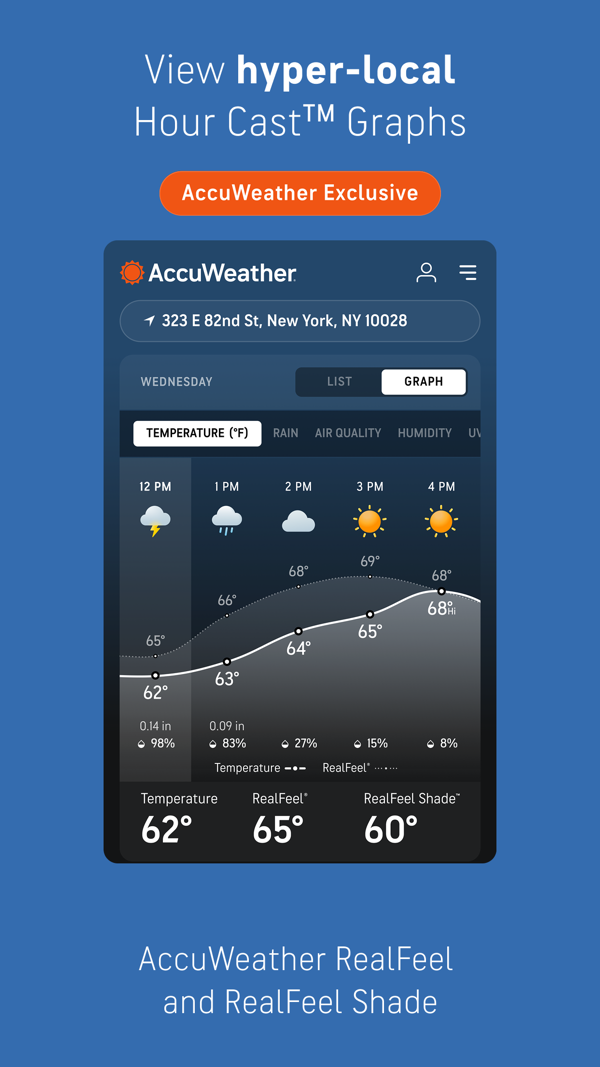 AccuWeather iPhone screenshot 5