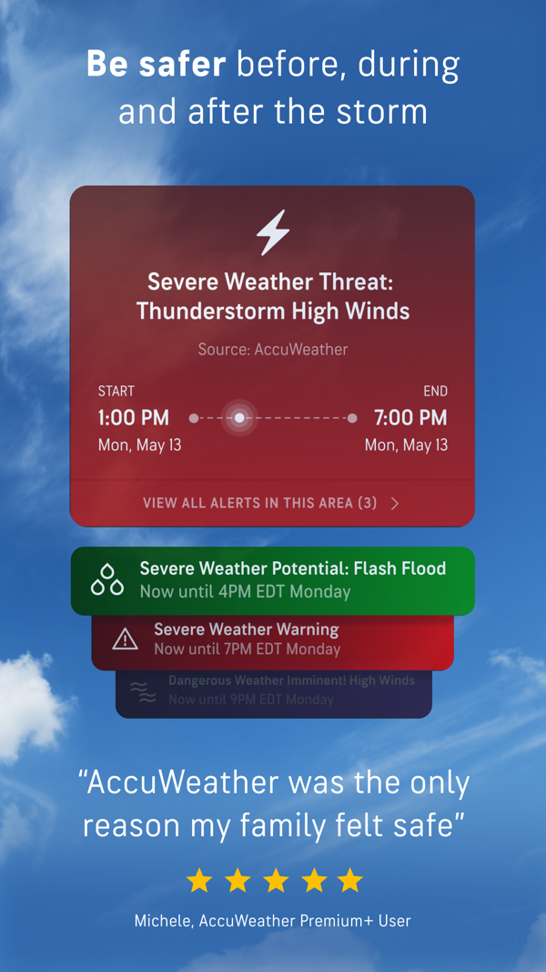 AccuWeather iPhone screenshot 4