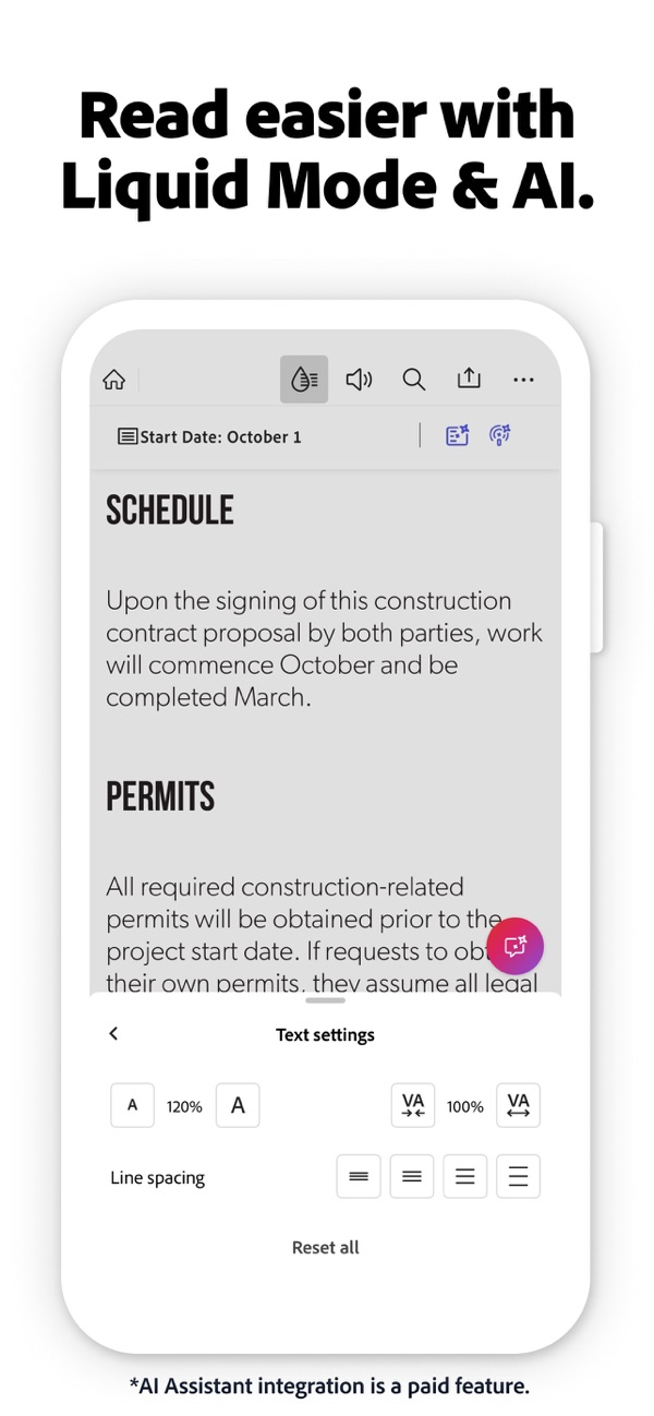 Acrobat Reader iPhone screenshot 8