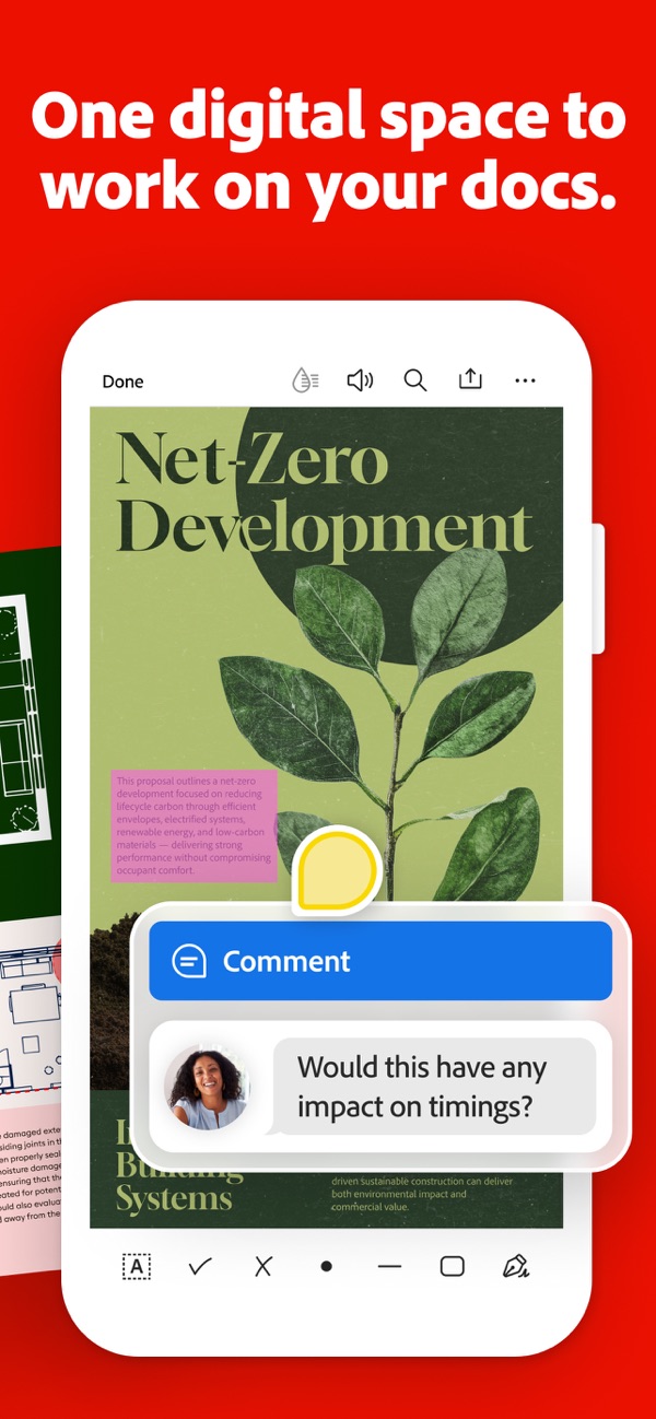Acrobat Reader iPhone screenshot 2