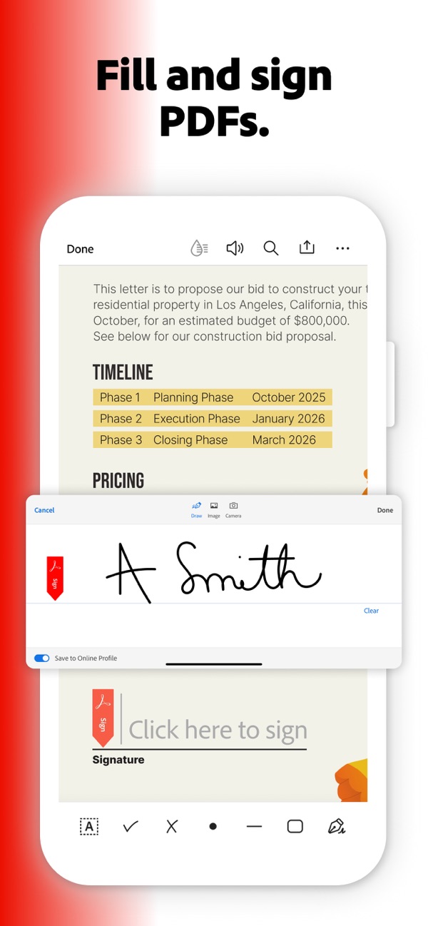 Acrobat Reader iPhone screenshot 3