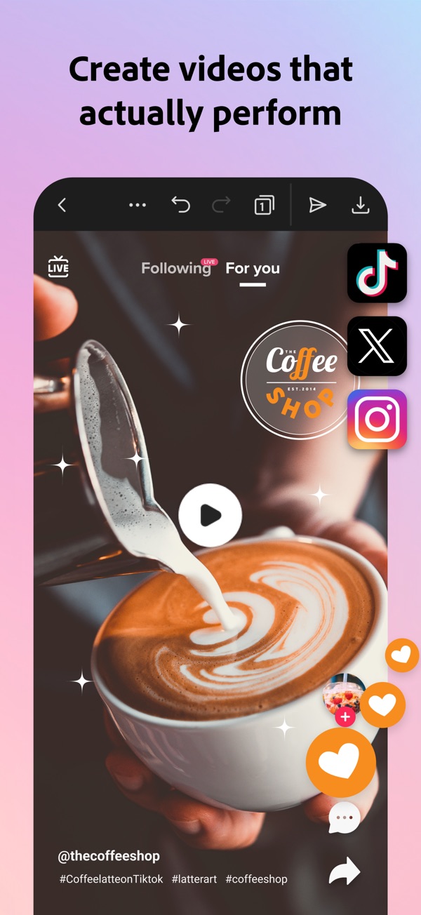 Adobe Express iPhone screenshot 6