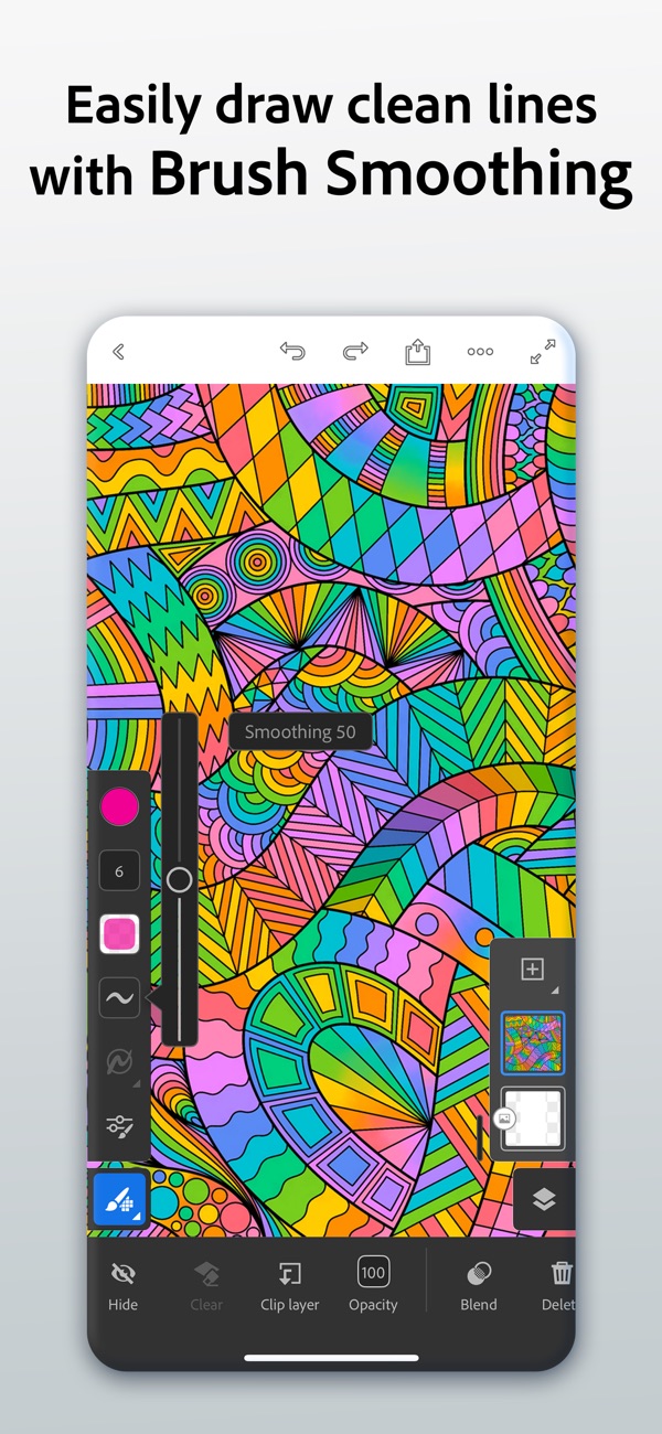 Adobe Fresco iPhone screenshot 9