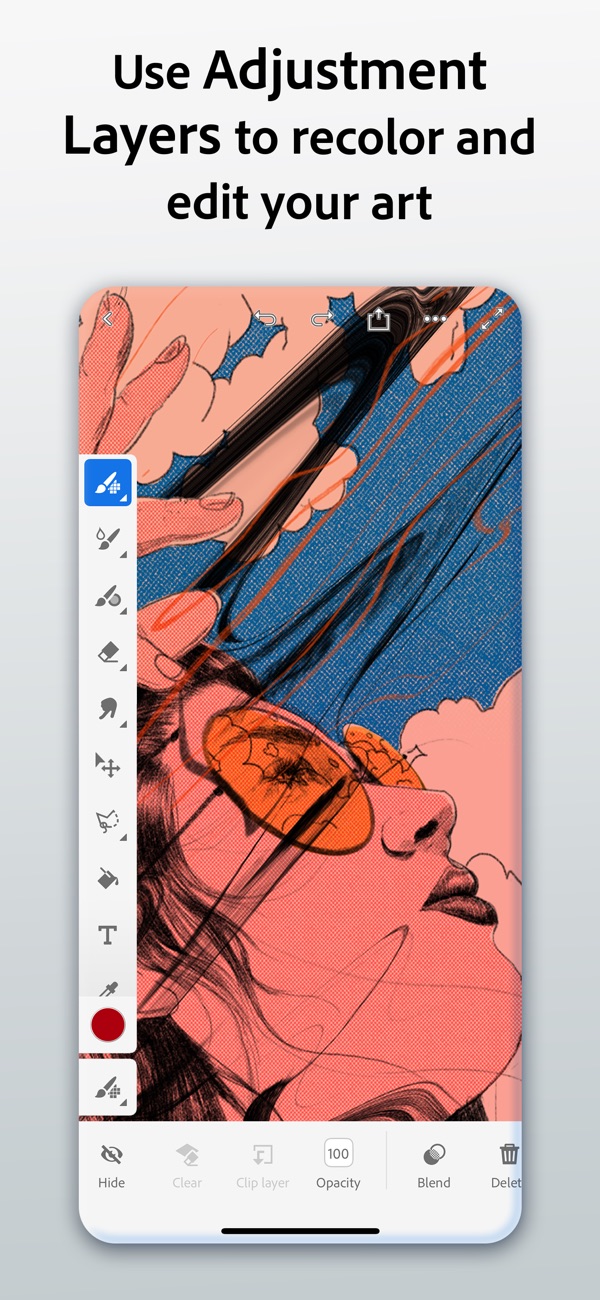 Adobe Fresco iPhone screenshot 7