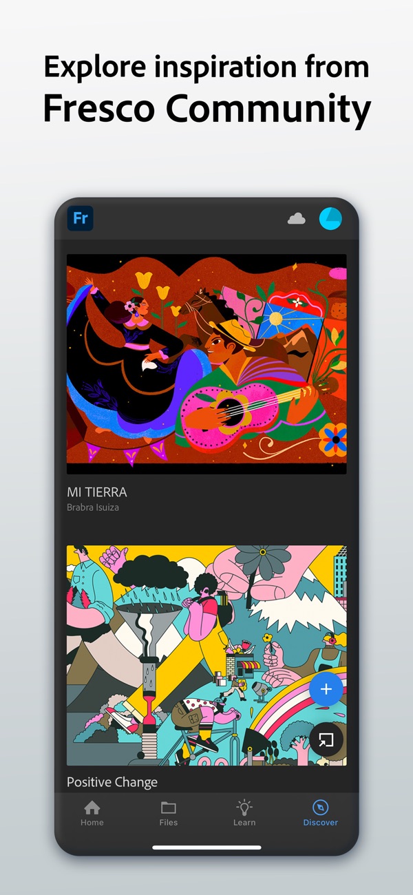 Adobe Fresco iPhone screenshot 10