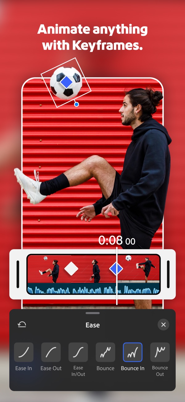 Adobe Premiere AI Video Editor iPhone screenshot 5