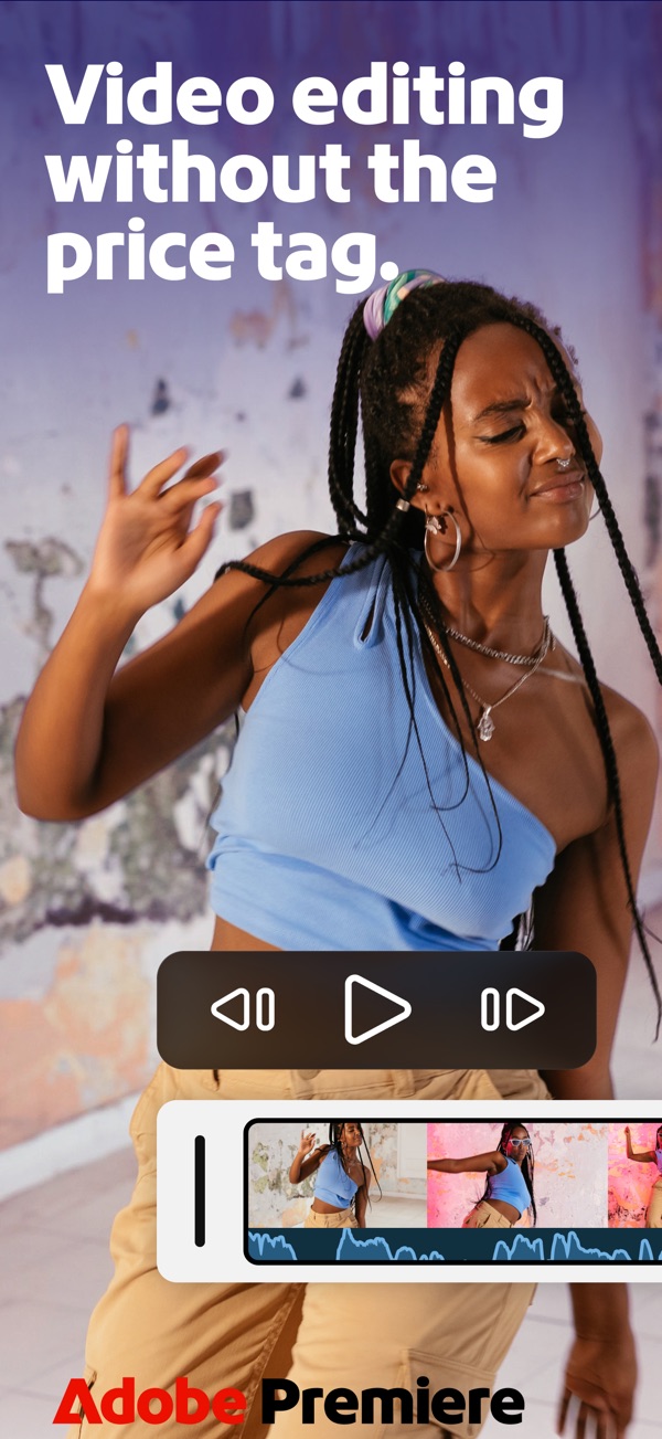 Adobe Premiere AI Video Editor iPhone screenshot 1