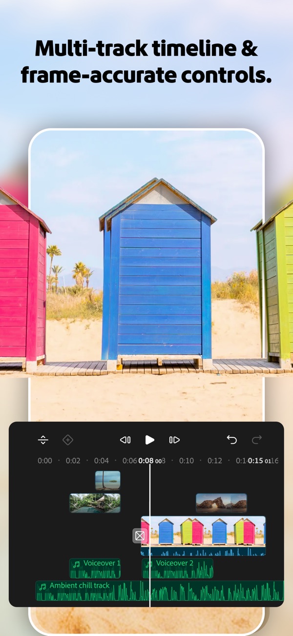 Adobe Premiere AI Video Editor iPhone screenshot 6