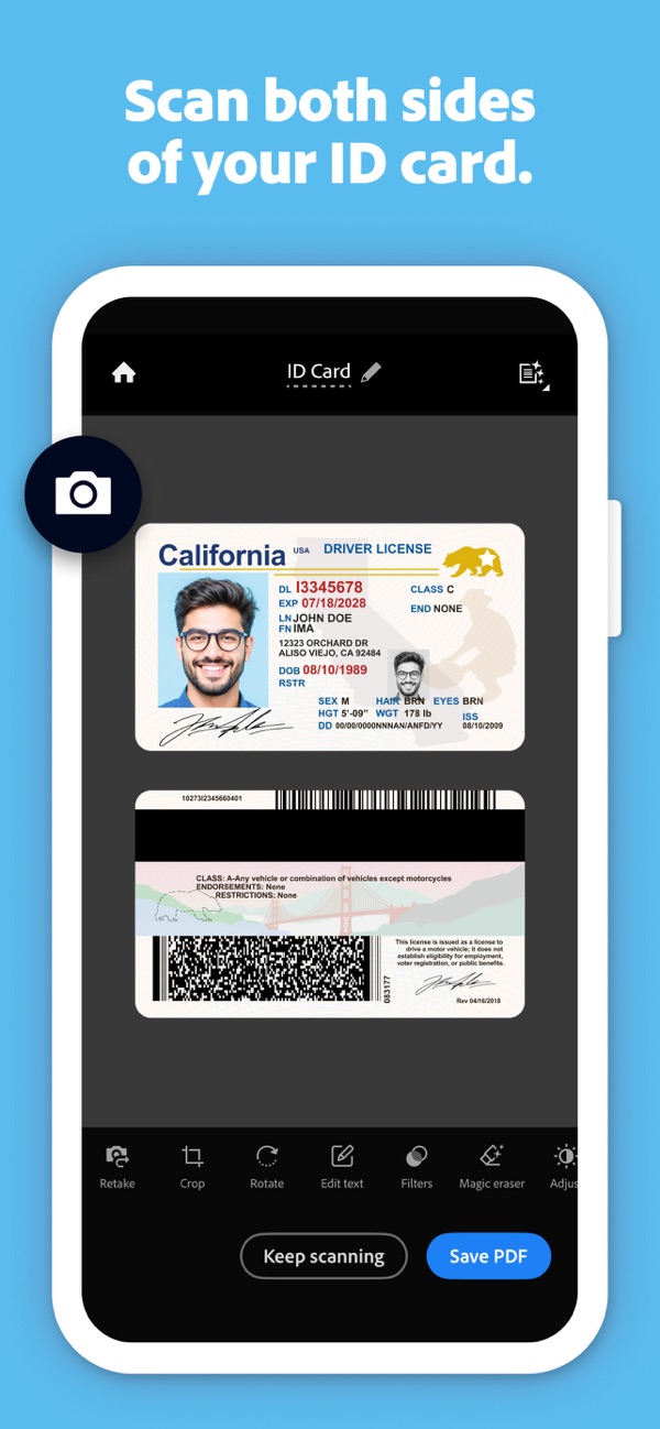 Adobe Scan iPhone screenshot 8