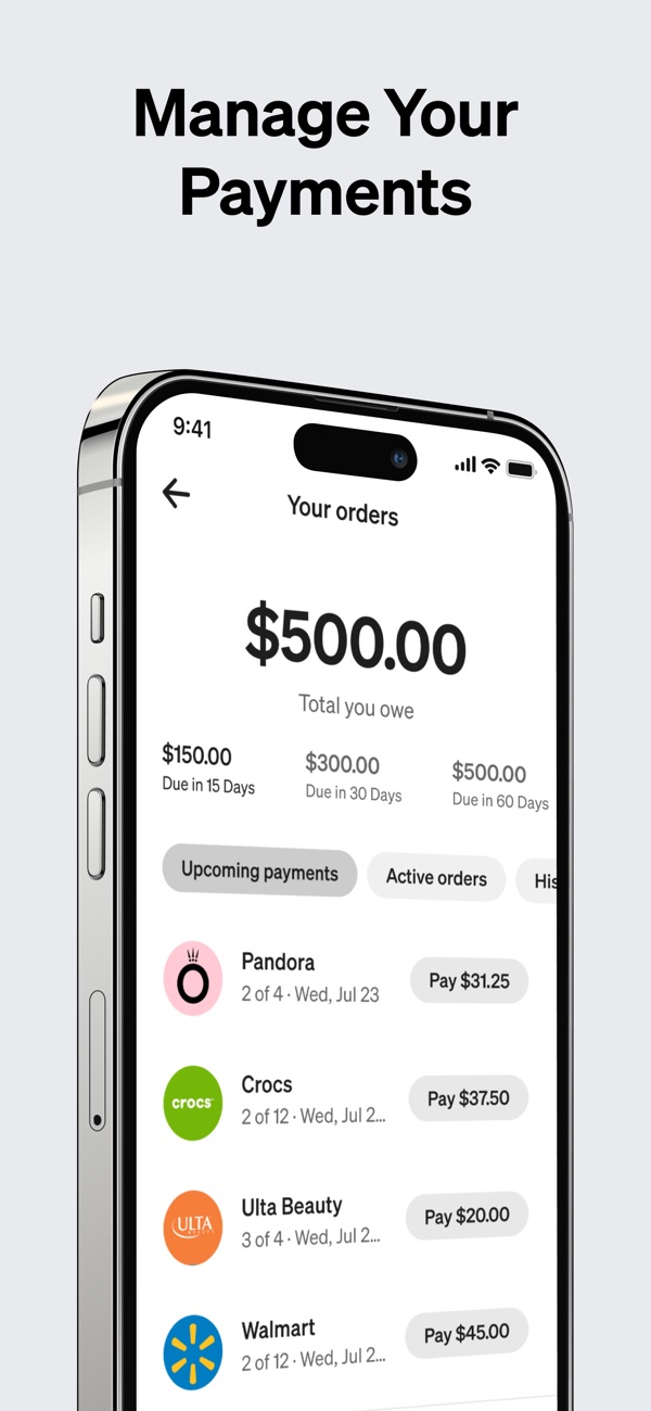 Afterpay iPhone screenshot 4