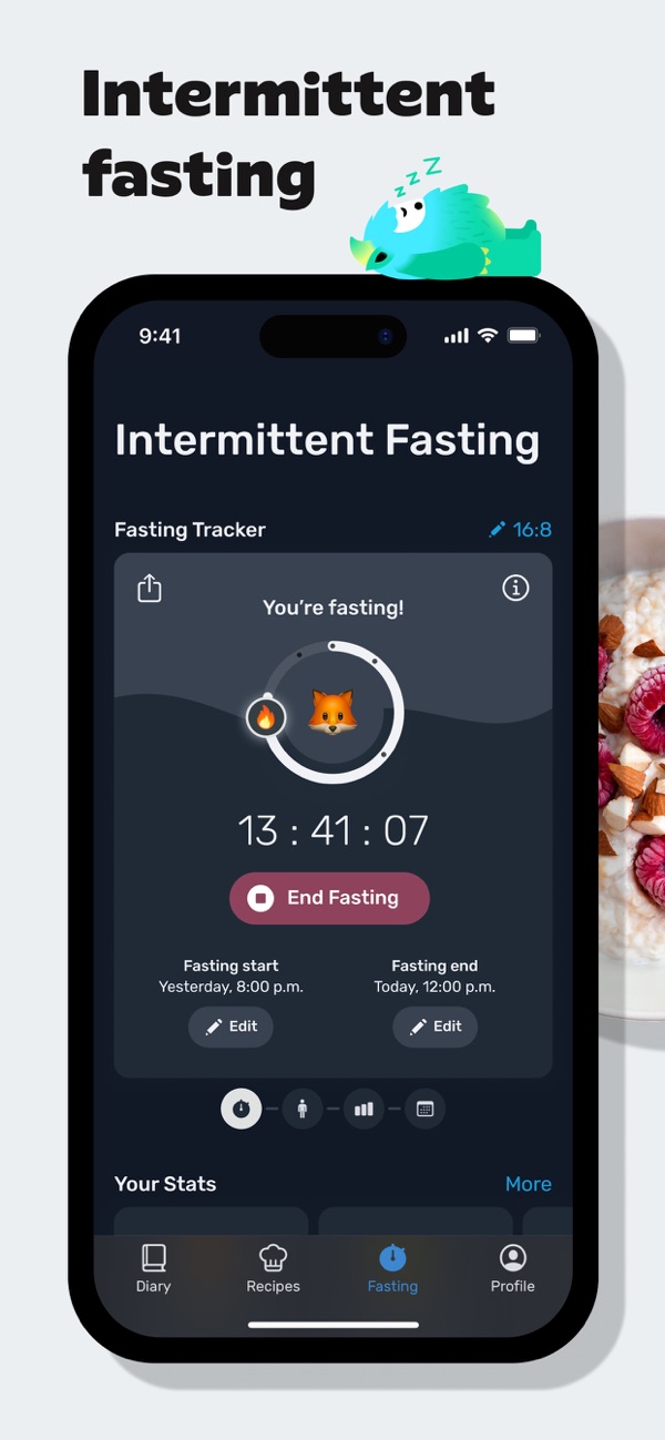 AI Calorie Tracker by Yazio iPhone screenshot 4