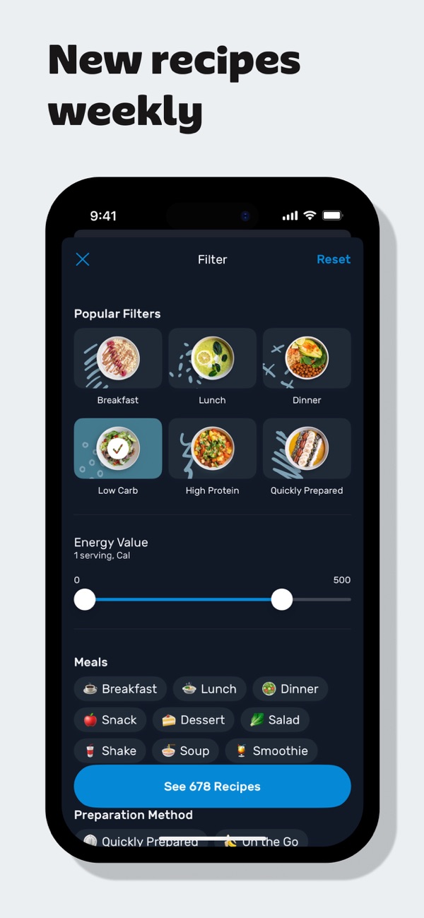 AI Calorie Tracker by Yazio iPhone screenshot 6