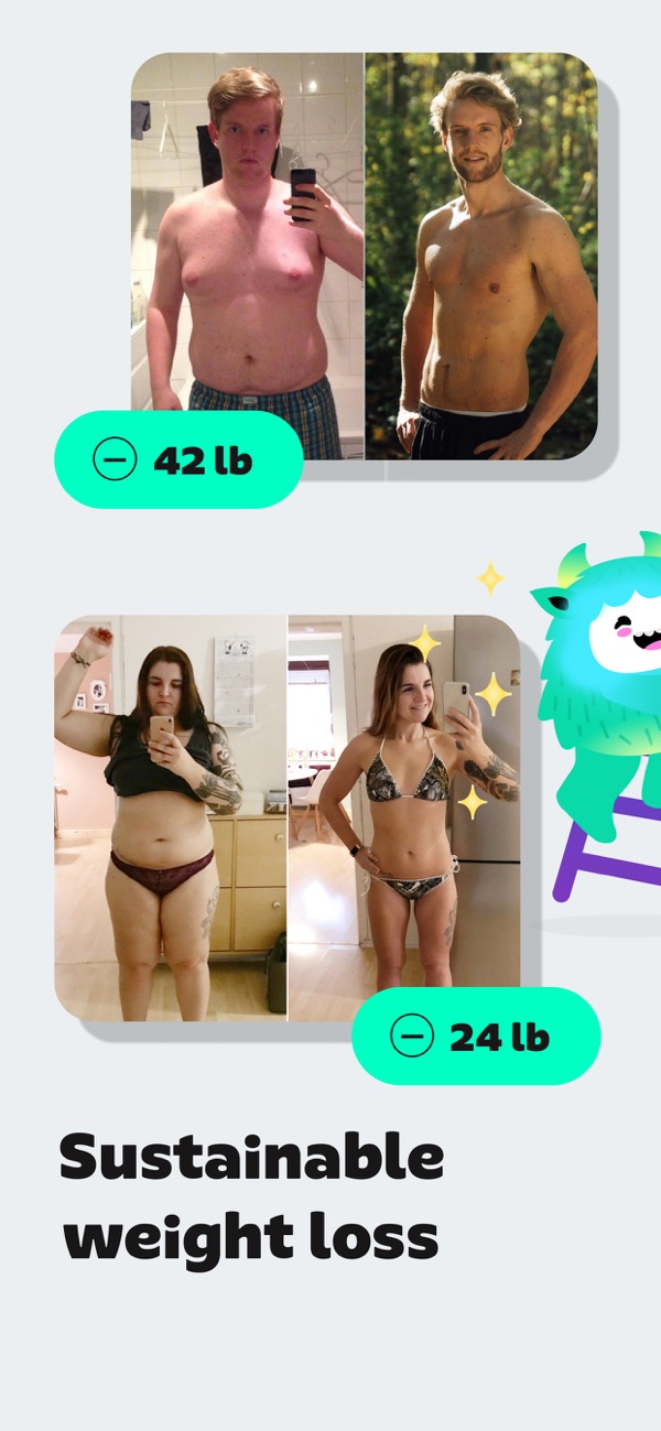 AI Calorie Tracker by Yazio iPhone screenshot 7