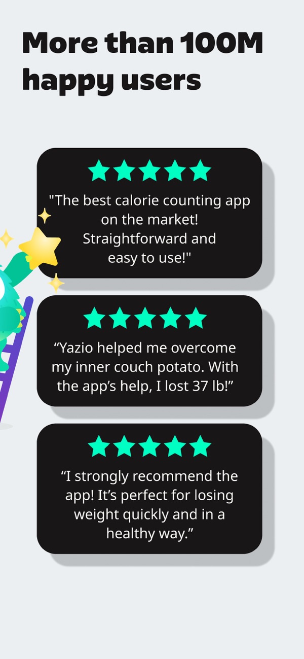 AI Calorie Tracker by Yazio iPhone screenshot 8