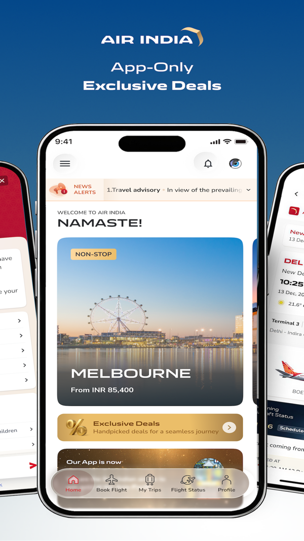 Air India iPhone screenshot 3