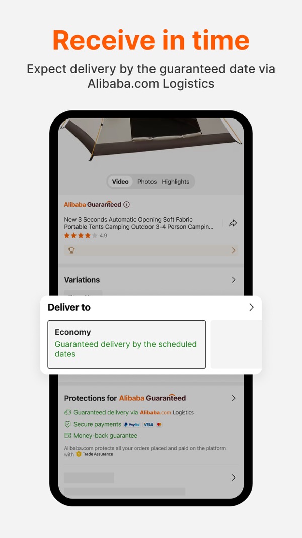 Alibaba.com B2B Trade App iPhone screenshot 7