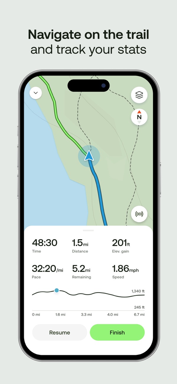 AllTrails iPhone screenshot 9
