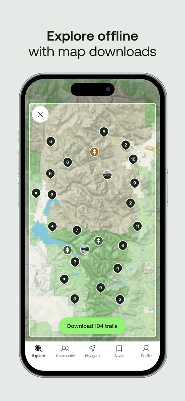 AllTrails iPhone screenshot 6