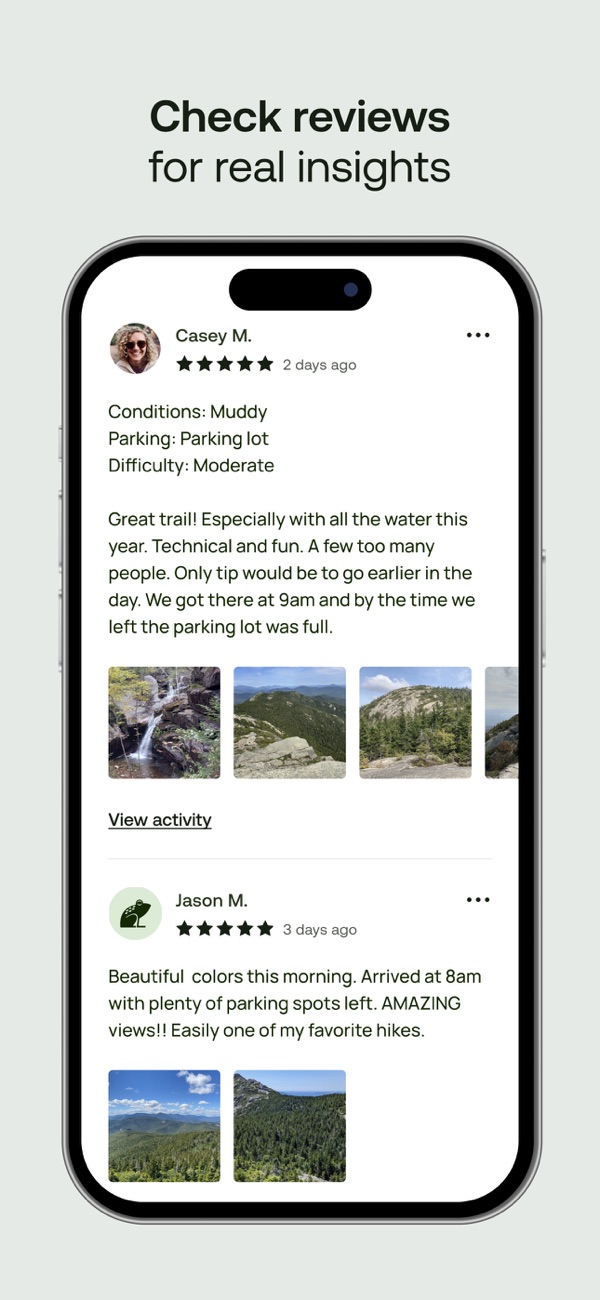 AllTrails iPhone screenshot 8