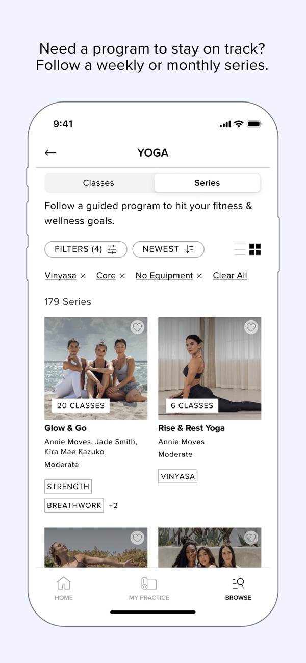 ALO Wellness Club iPhone screenshot 6