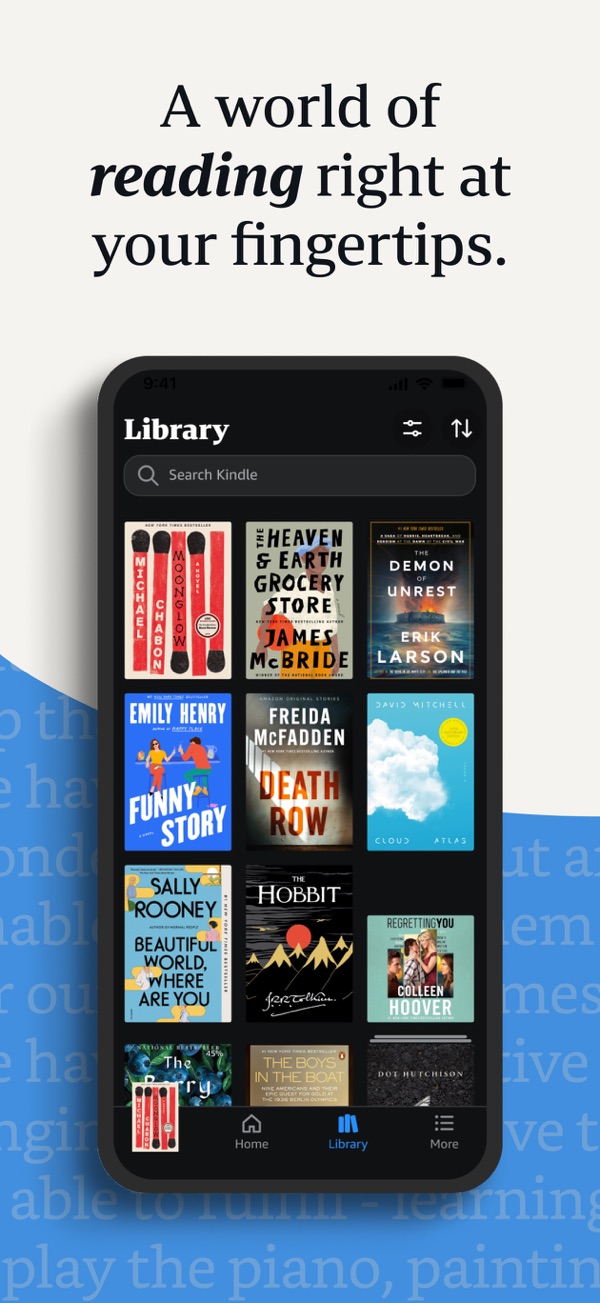 Amazon Kindle iPhone screenshot 1