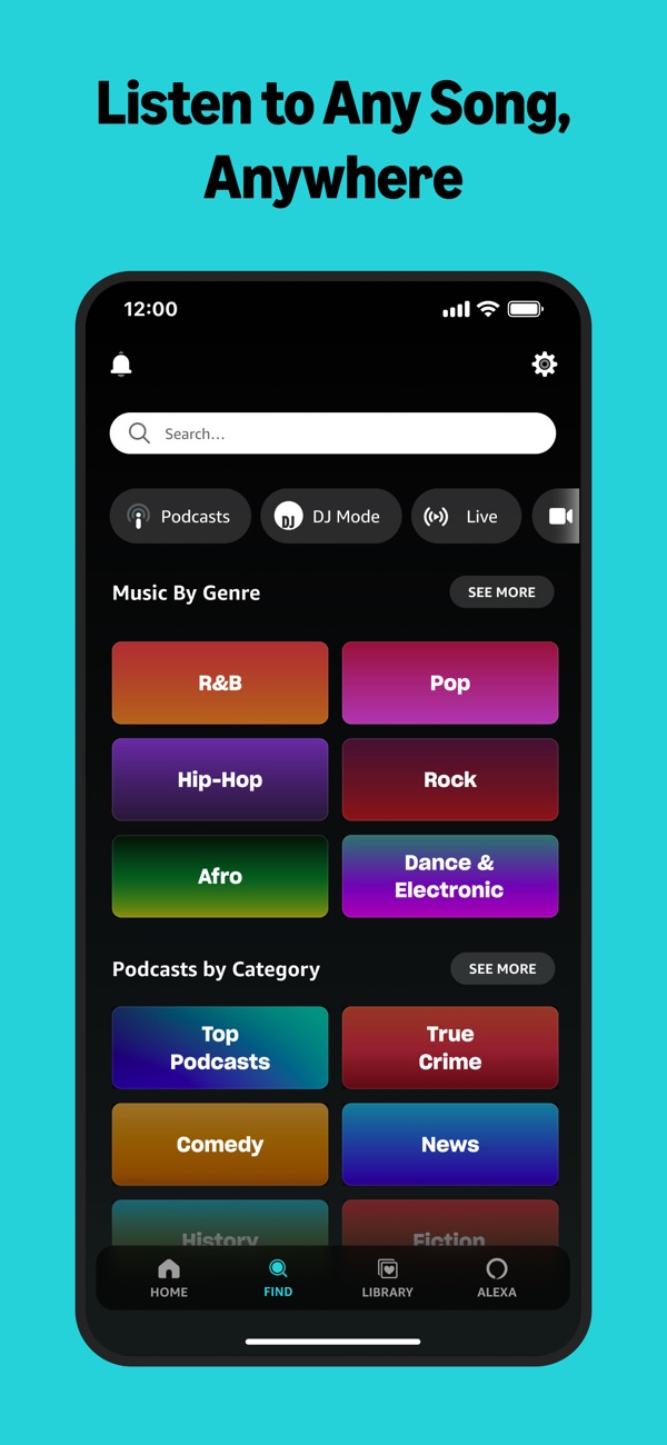 Amazon Music iPhone screenshot 8