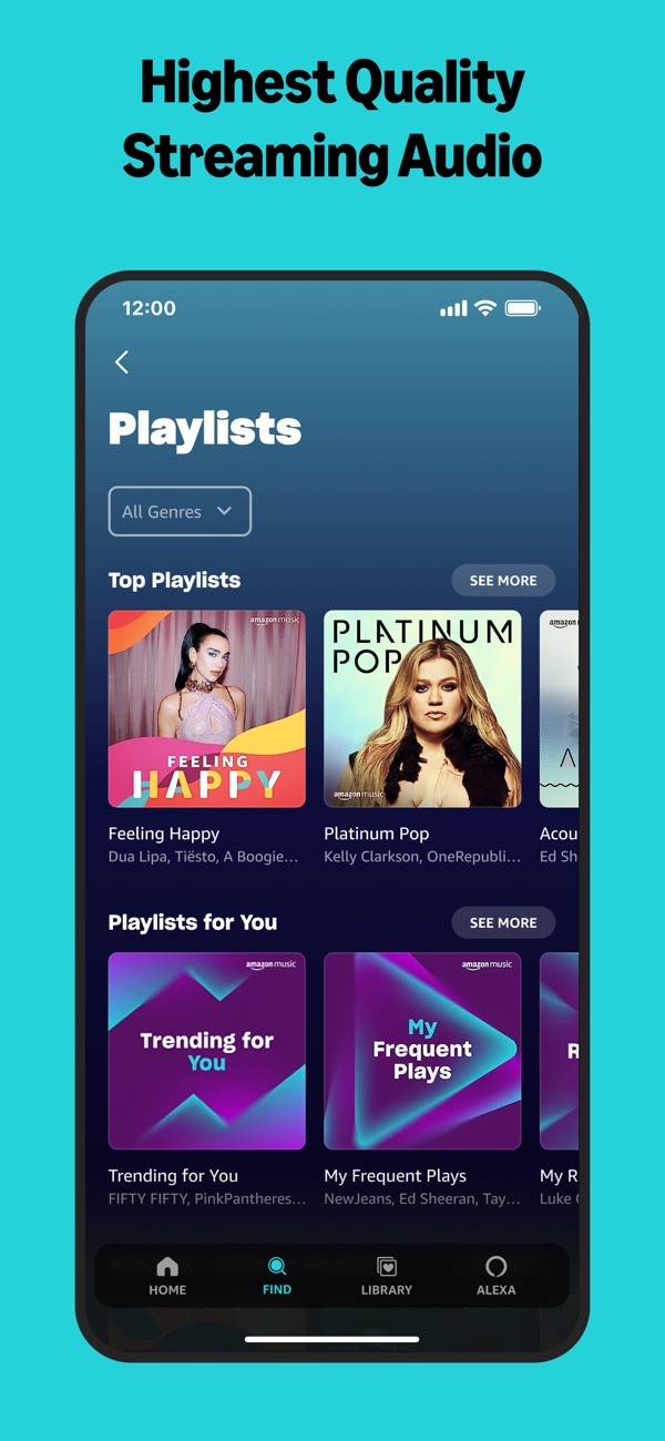 Amazon Music iPhone screenshot 4