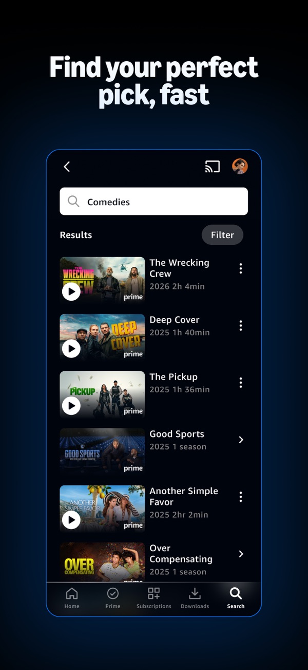 Amazon Prime Video iPhone screenshot 5