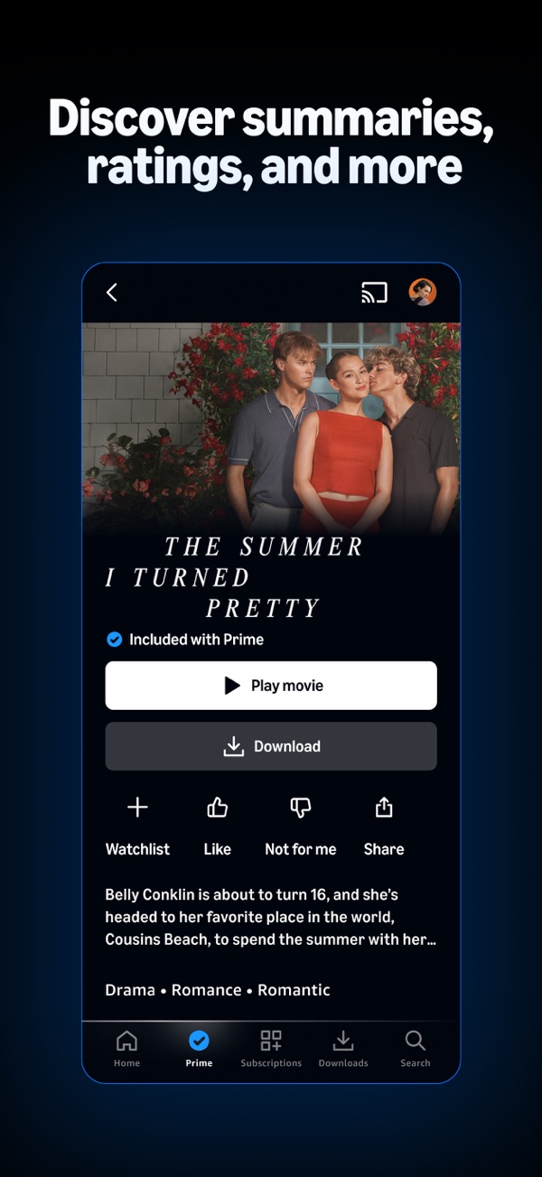 Amazon Prime Video iPhone screenshot 3