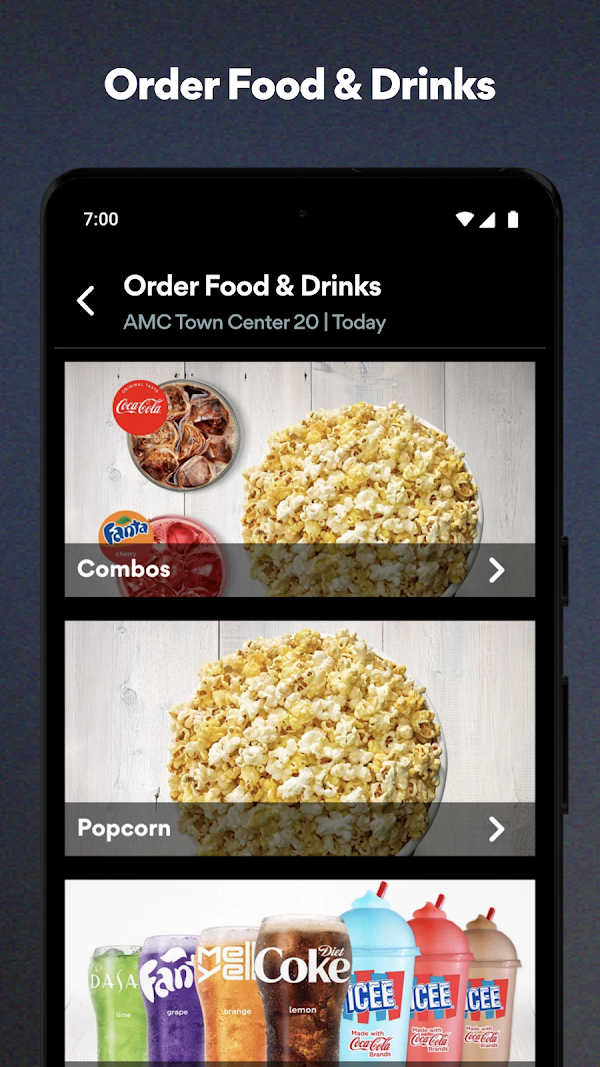 AMC Theatres Android phone screenshot 3
