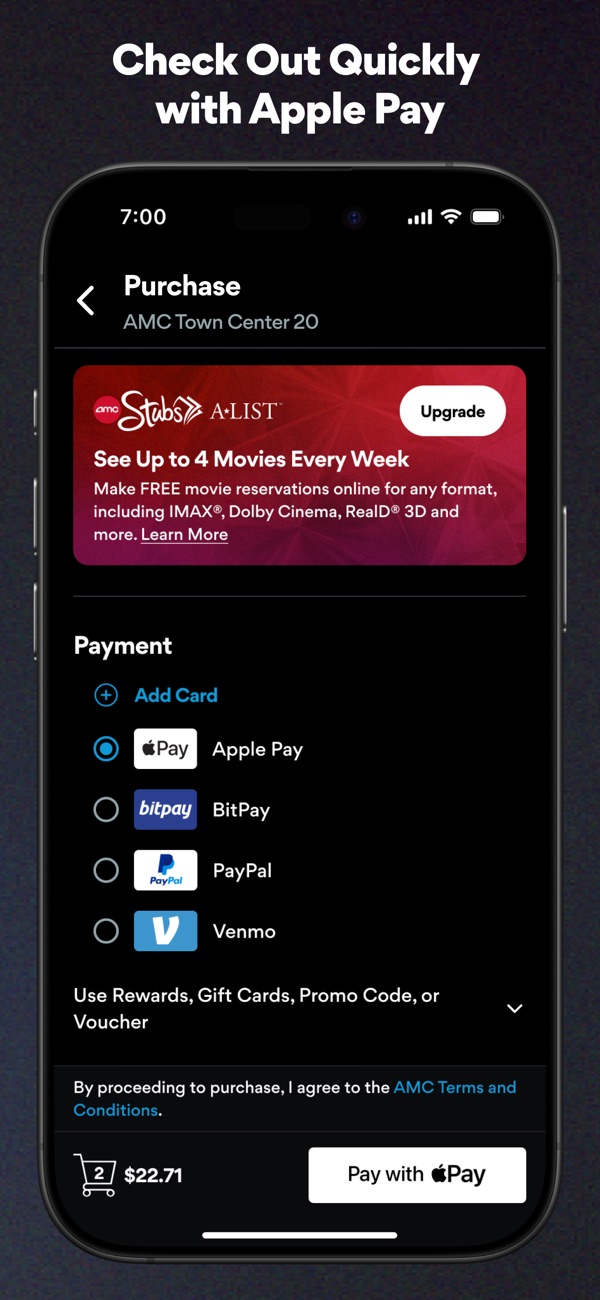 AMC Theatres iPhone screenshot 6
