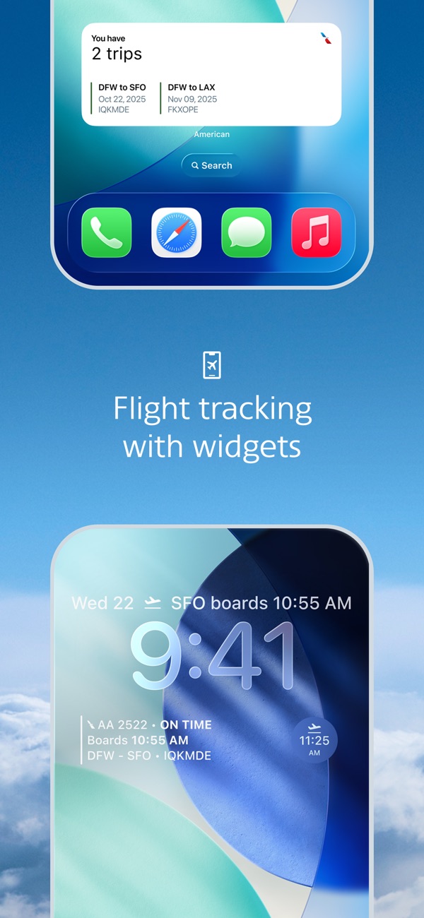 American Airlines iPhone screenshot 9
