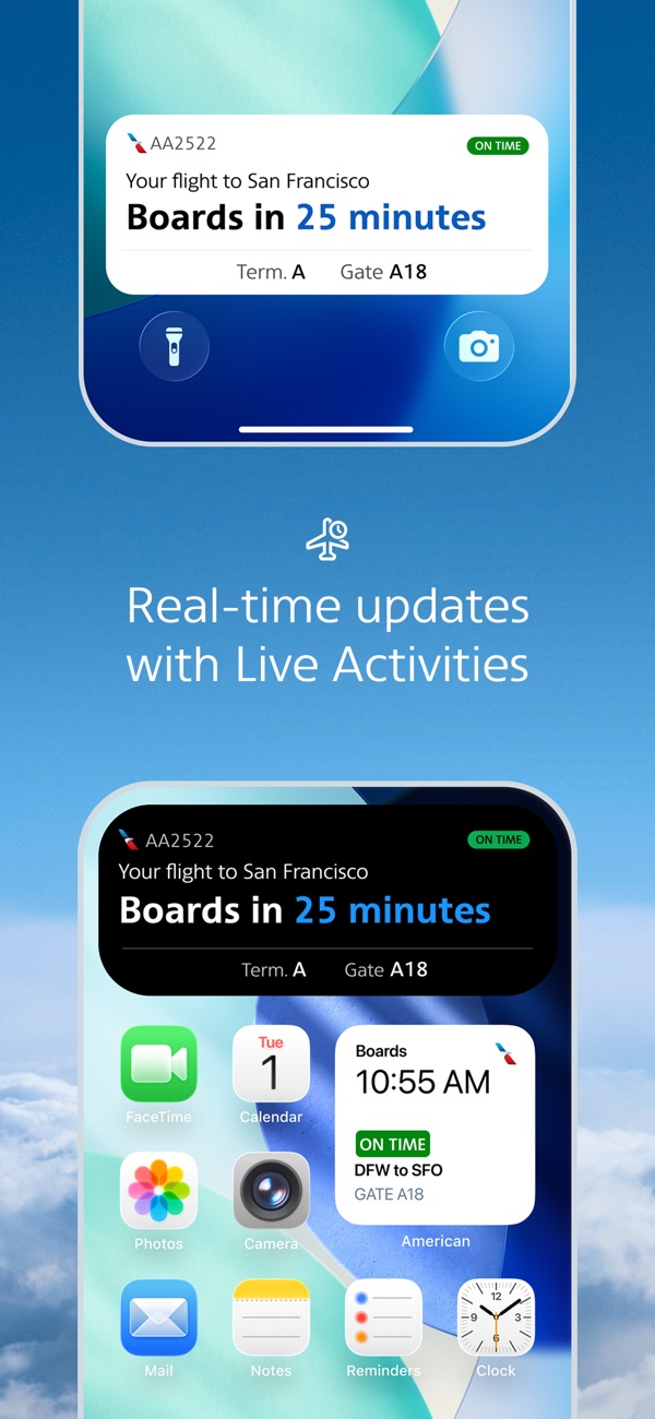 American Airlines iPhone screenshot 6