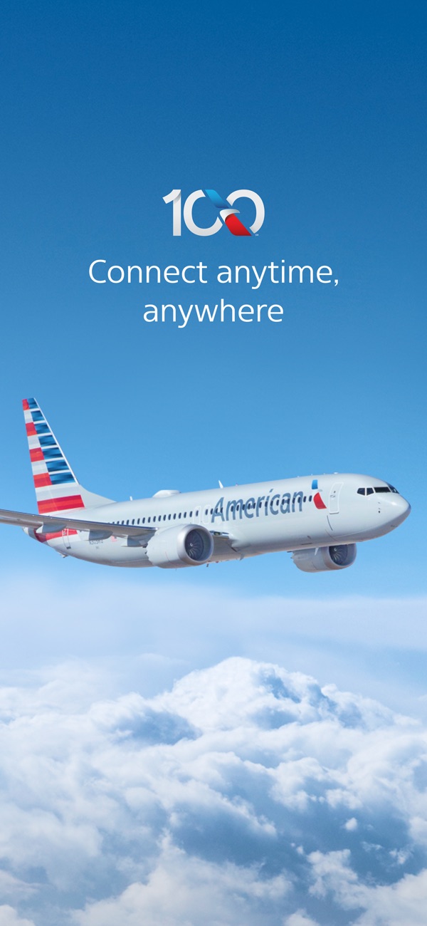 American Airlines iPhone screenshot 1