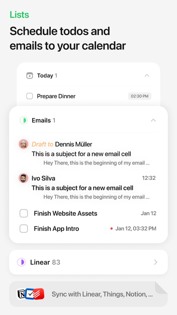 Amie iPhone screenshot 3