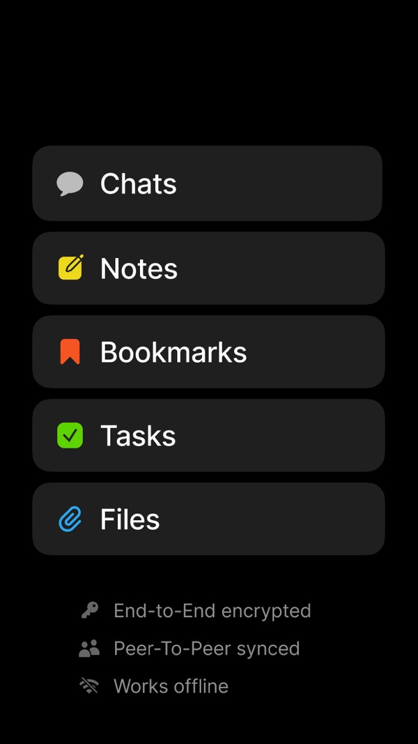 Anytype iPhone screenshot 2