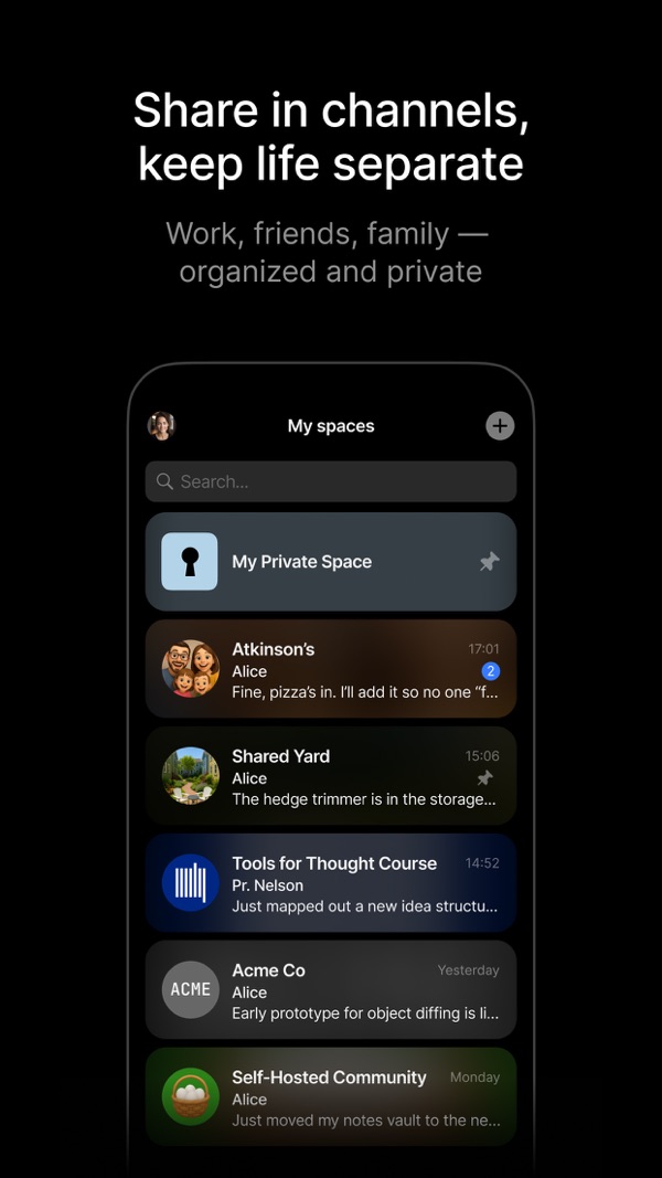 Anytype iPhone screenshot 3