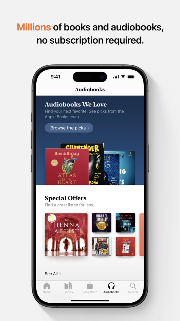 Apple Books iPhone screenshot 1