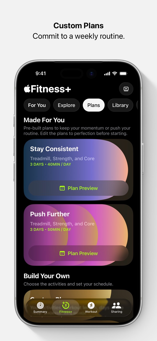 Apple Fitness iPhone screenshot 5