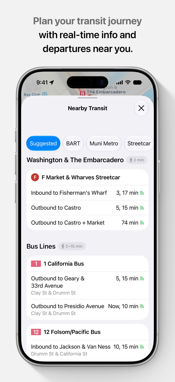 Apple Maps iPhone screenshot 3