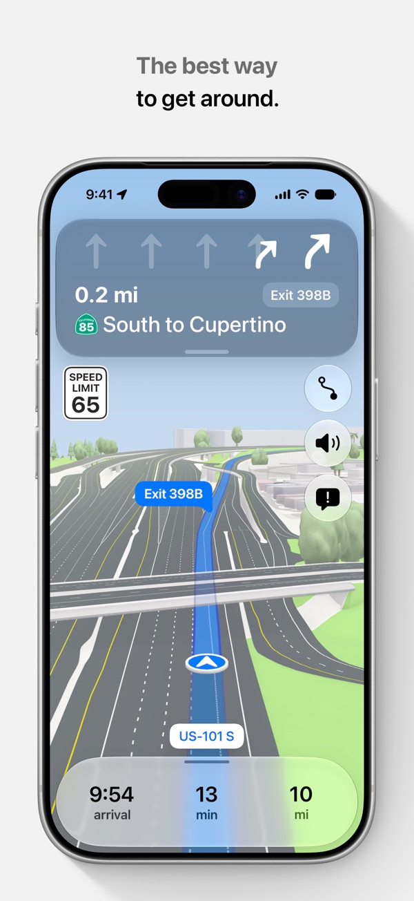 Apple Maps iPhone screenshot 1