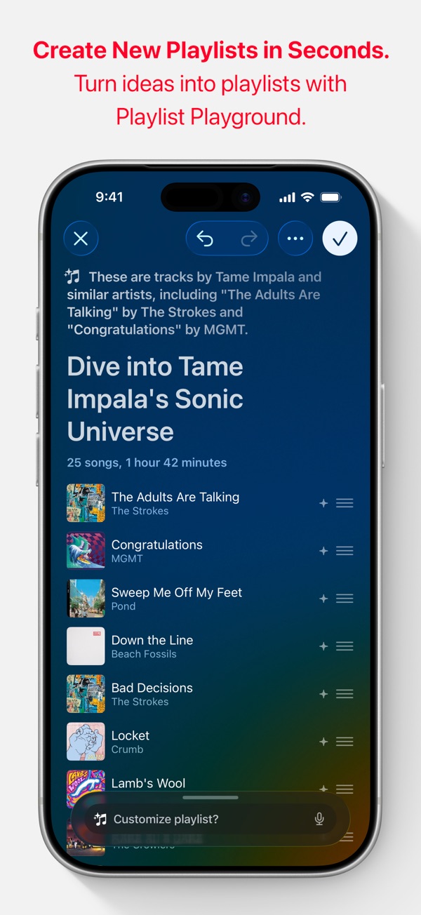 Apple Music iPhone screenshot 2