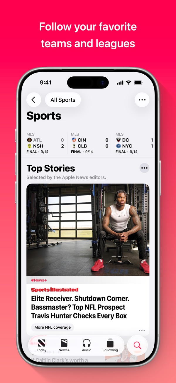 Apple News iPhone screenshot 4