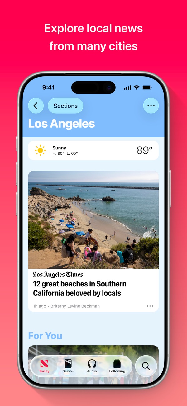 Apple News iPhone screenshot 5