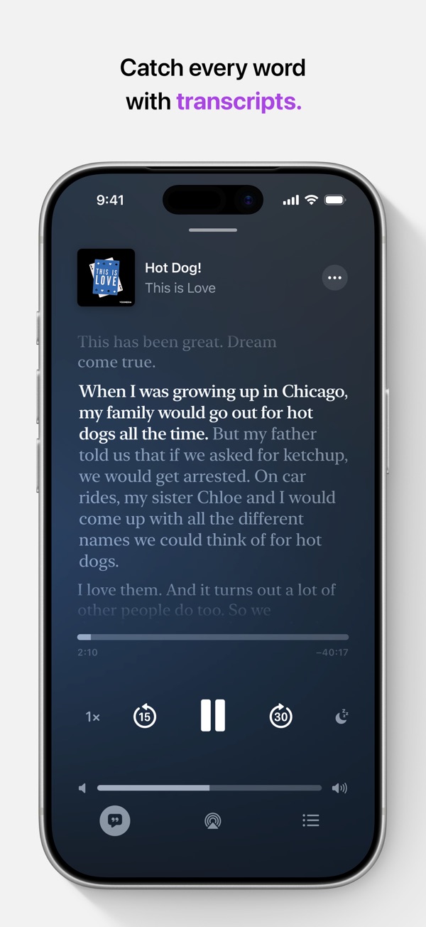 Apple Podcasts iPhone screenshot 6