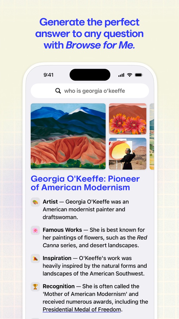 Arc Search iPhone screenshot 3